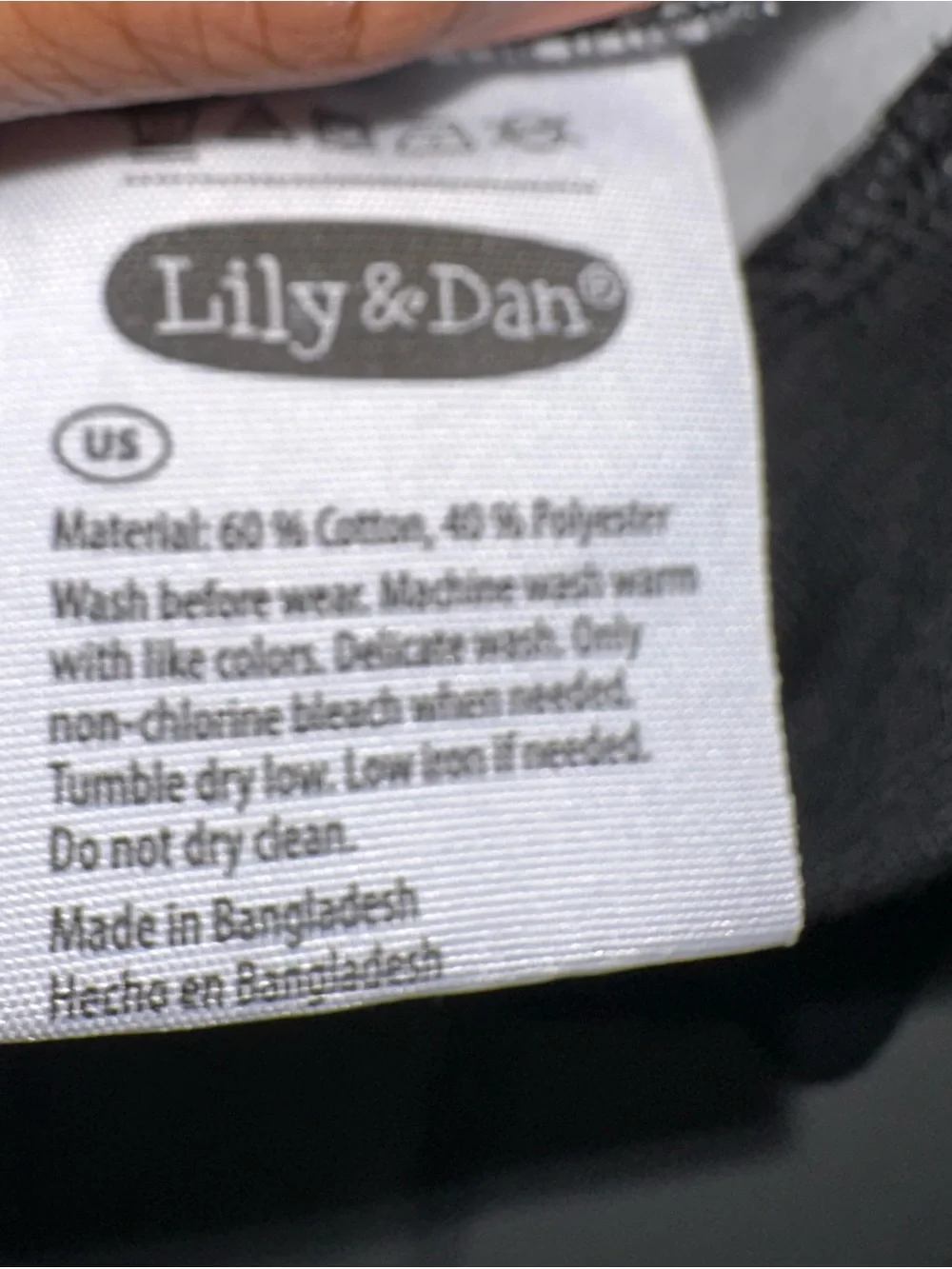 Kids lily & Dan Matching Set size 2T